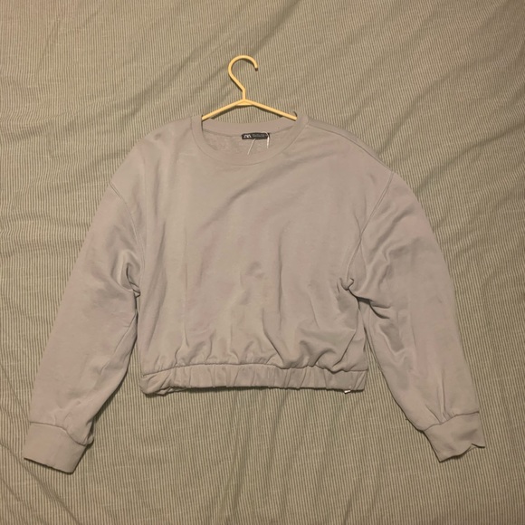 Zara Cropped Sweater - Picture 1 of 3